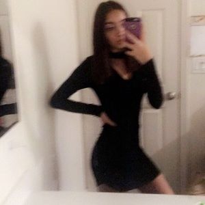 Black Longsleeved Dress